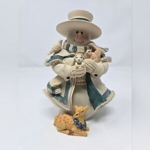 Vintage Snowman 'St. Flurry's John Paul Goldly" 2002